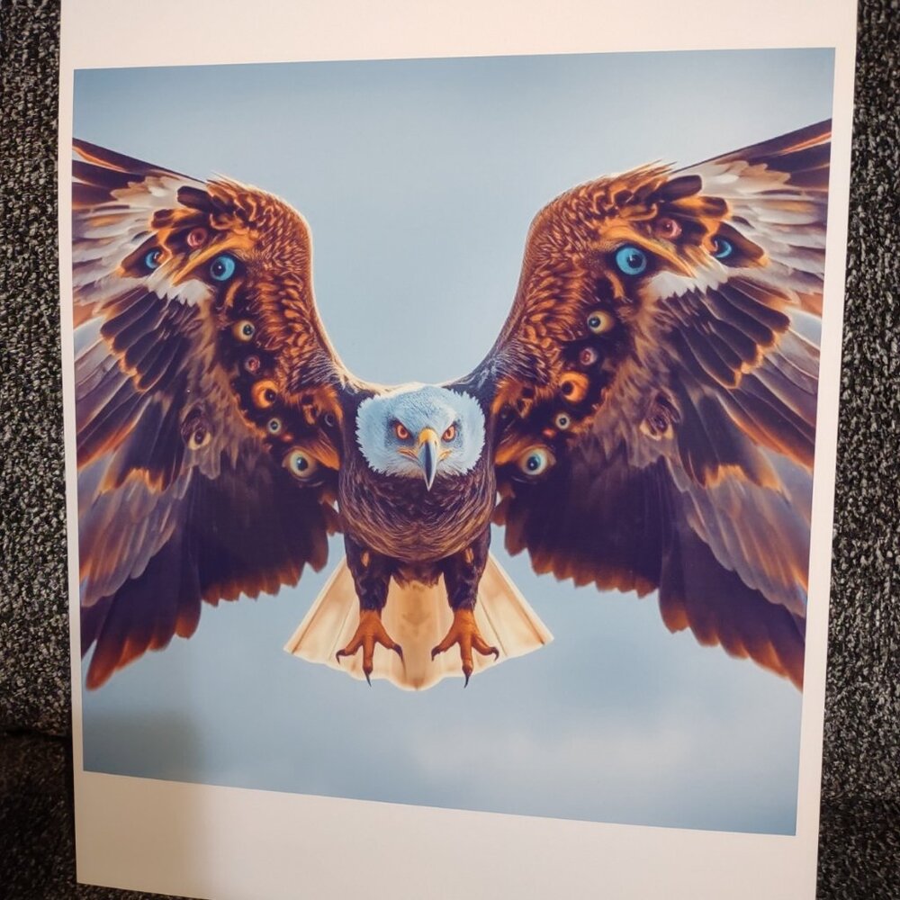 Picture of Eagle with Many Eyes
